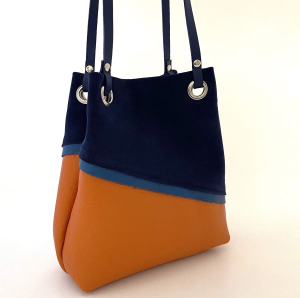 tas oranje blauw Merith vierkant2